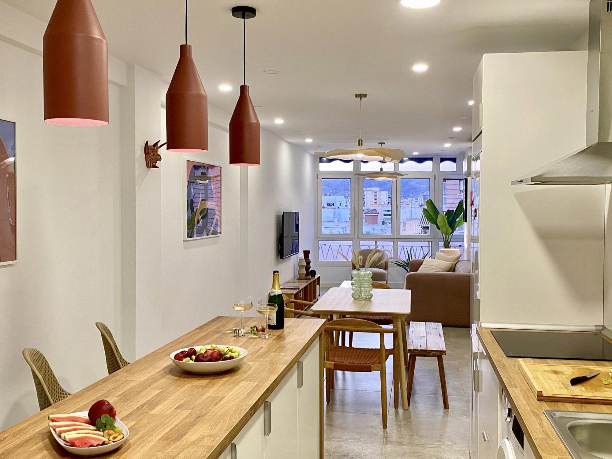 Amplio Apartamento En El Centro De Málaga Esterno foto